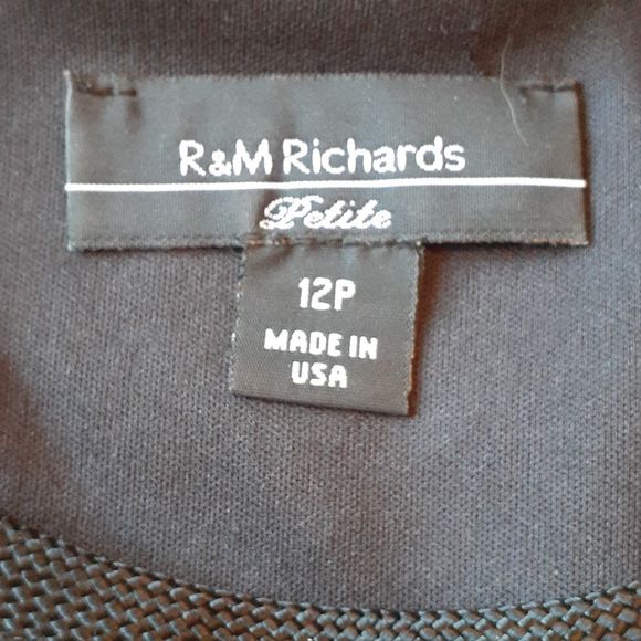 R&MRichards blouse petite size 12 - Picture 6 of 16